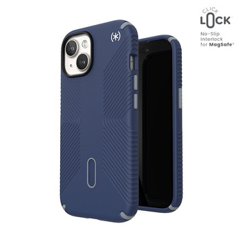 Speck Presidio2 Grip ClickLock & MagSafe - pouzdro pro iPhone 16e / iPhone 15 / iPhone 14 / iPhone 13 (Coastal Blue / Dust Grey / White)