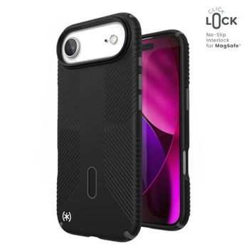 Speck Presidio2 Grip ClickLock & MagSafe - iPhone Air Case (Black / Slate Grey / White)